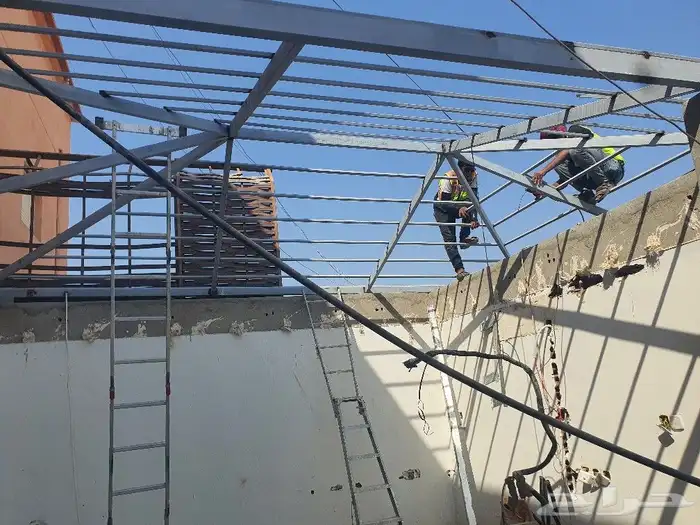 معلم بناء و سباكه و كرهبائي مظلات سواتر برجوله 25