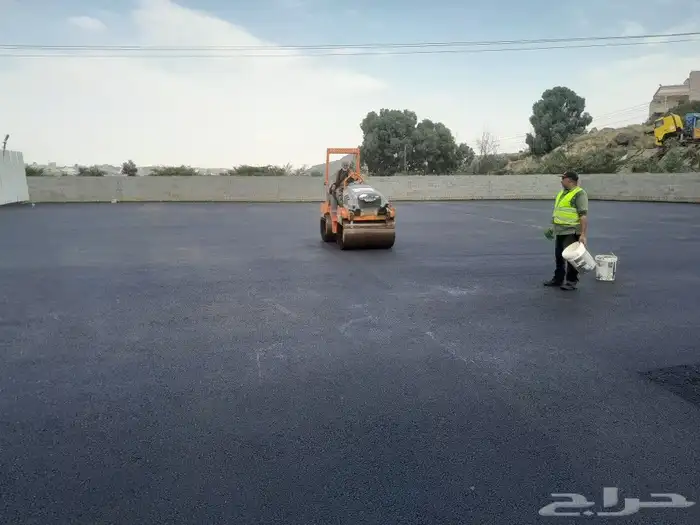مقاولات الاسفلت الحار والمقشور والتخطيط ودك الارضي 22