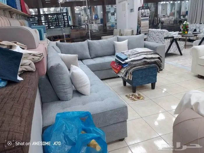 مفروشات الرياض  تفصيل جميع انواع الكنب والجلسات الارضي والست 5