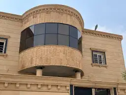 واجهات استركشر زجاج واجهات فلل أبواب نوافذ 0