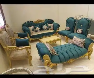 تفصيل كنب تركي كلاسيك خشب زان اصلي 27