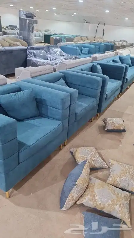 طقم كنب جاهزه سعر الطقم قبل 2000 بعد الخصم 1500 يوجد تفصيل 7