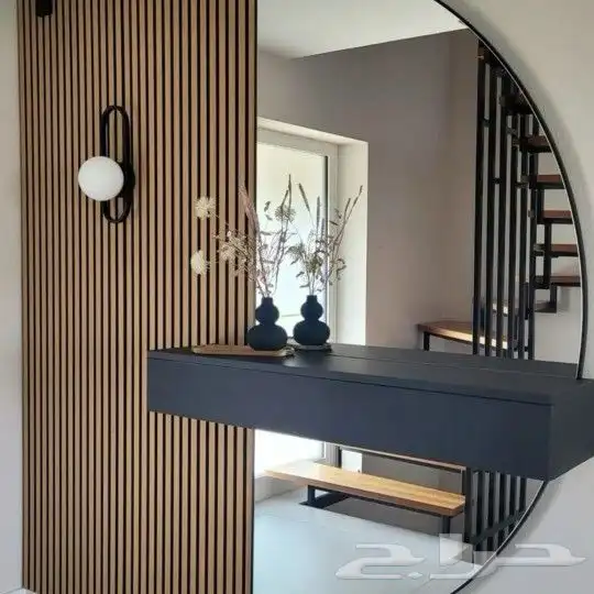 ديكورات حديث بديل خشب بديل الشيبور بديل الرخام مرايا شاشات 8