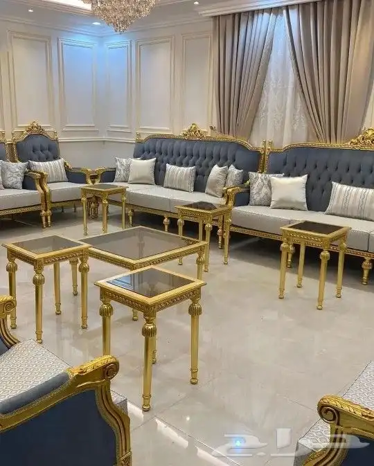 تفصيل كنب تركي كلاسيك خشب زان اصلي 4