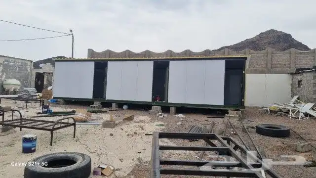 تصنيع بركسات بركس وغرف من الساندوتش بنل 1