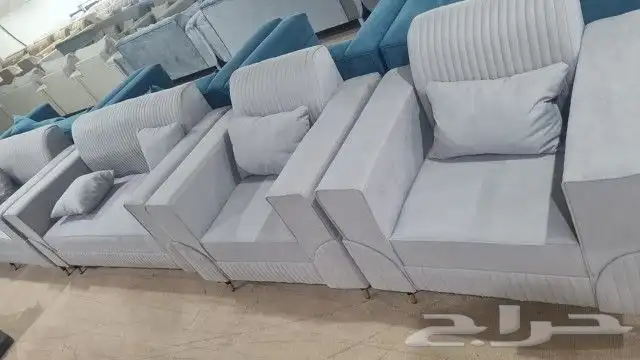 طقم كنب جاهزه سعر الطقم قبل 2000 بعد الخصم 1500 يوجد تفصيل 8