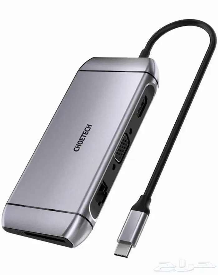 محول من USB-C إلى 9 منافذ تشويتيك 0