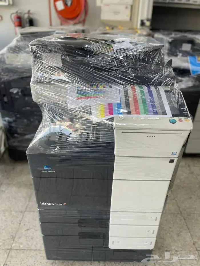 آلة تصوير و طباعة ملونة وأسود كونيكا bizhub C759 0