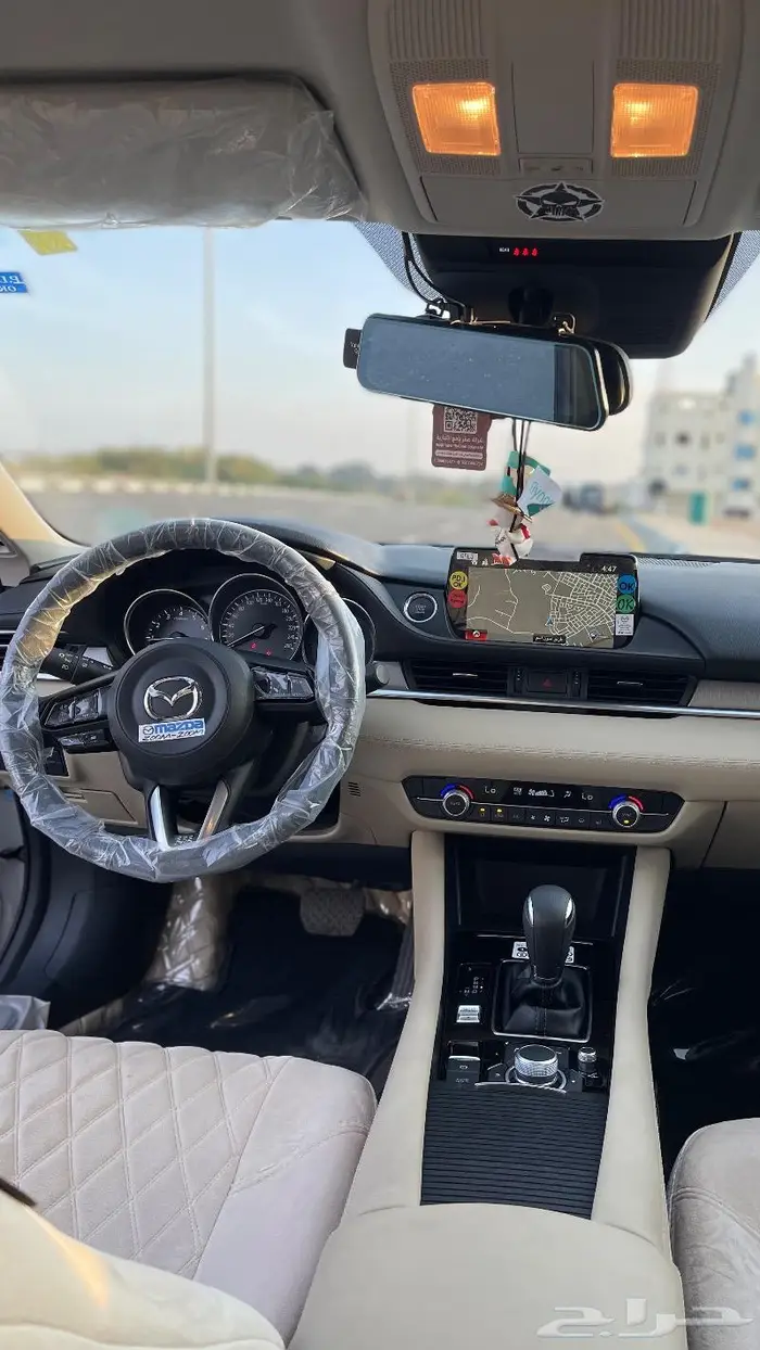 مازدا 6 2023 شاشه خرائط ماوس نظام صوتي boss 7