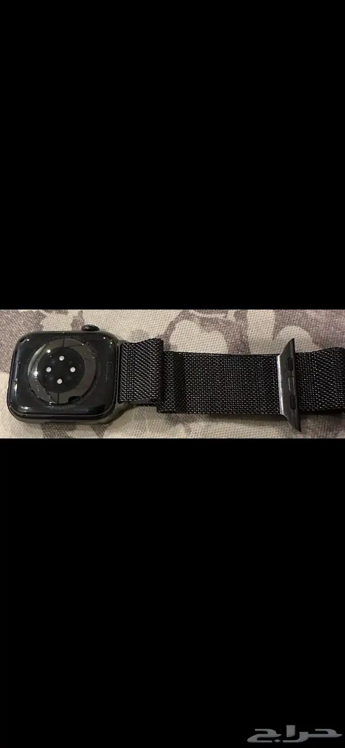 ساعة أبل الإصدار 7 45MM شريحة اللون الجرافيتي ستانليس ستيل 5