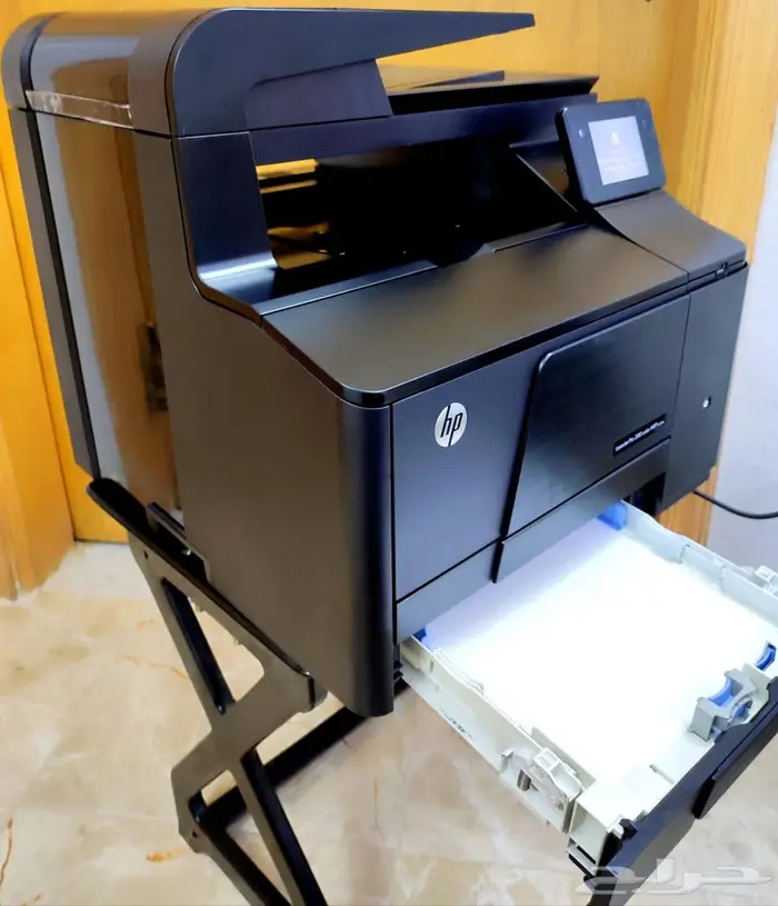 طابعة ليزرHP_شاملة_نظيفة_أسود وملون_واي فاي_حبر متوفر ورخيص 2