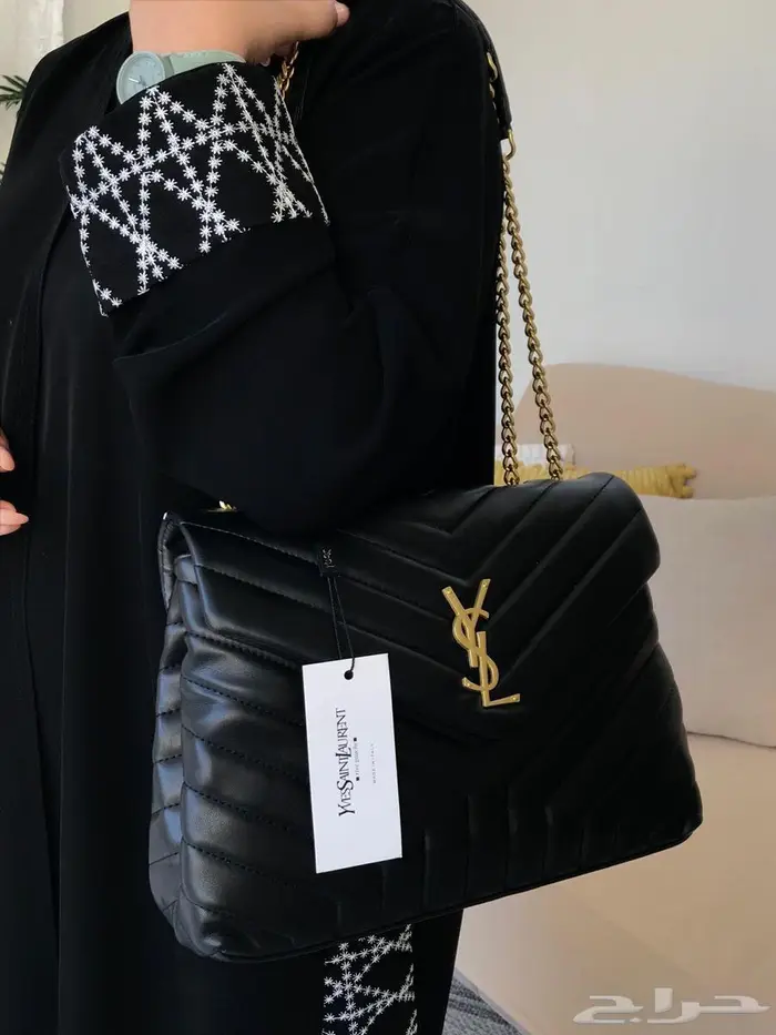 شنطات سان ماركات 22في14 شنطة لوران طبق اصل تماما  للاصلي 6