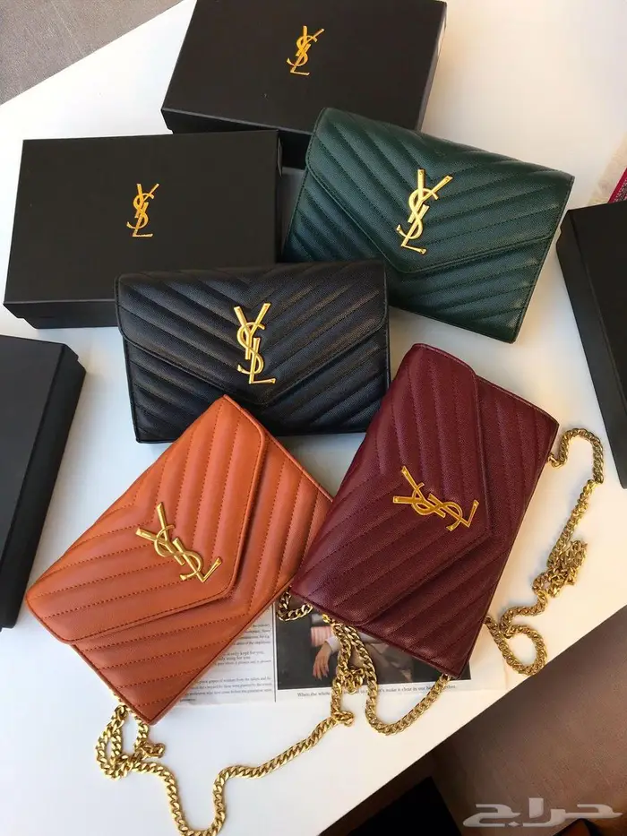 شنطات سان ماركات 22في14 شنطة لوران طبق اصل تماما  للاصلي 0