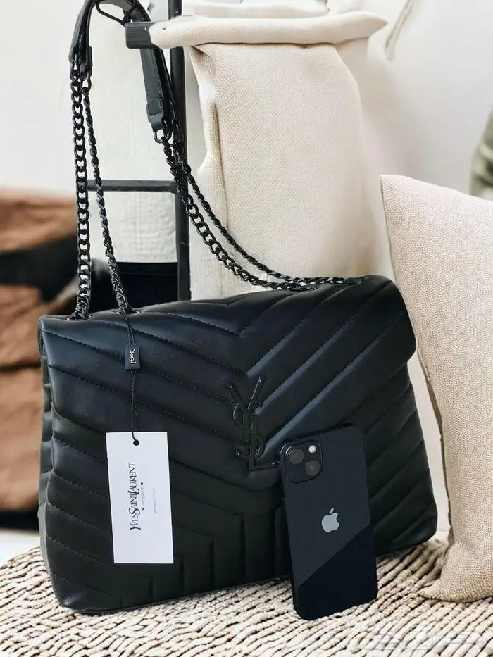 شنطات سان ماركات 22في14 شنطة لوران طبق اصل تماما  للاصلي 16