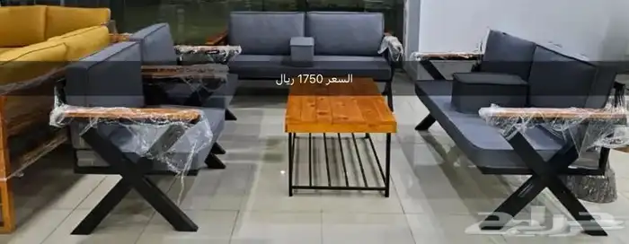 جلسات خارجية وطني خشب و حديد جاهز و تفصيل 3