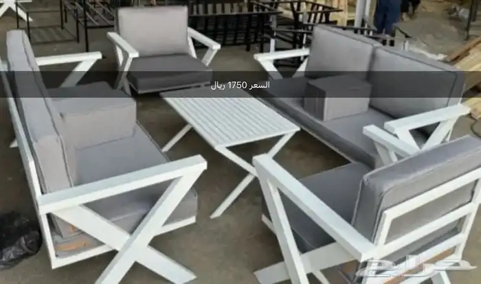 جلسات خارجية وطني خشب و حديد جاهز و تفصيل 2