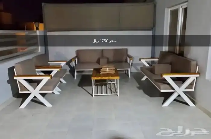 جلسات خارجية وطني خشب و حديد جاهز و تفصيل 4