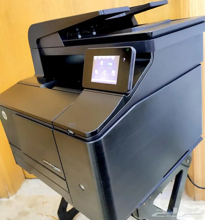 طابعة ليزرHP_شاملة_نظيفة_أسود وملون_واي فاي_حبر متوفر ورخيص 0