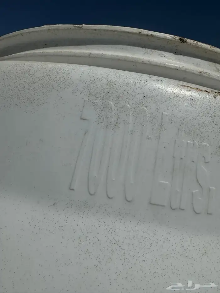 خزان ماء للبيع 7000الف التر زامل 4