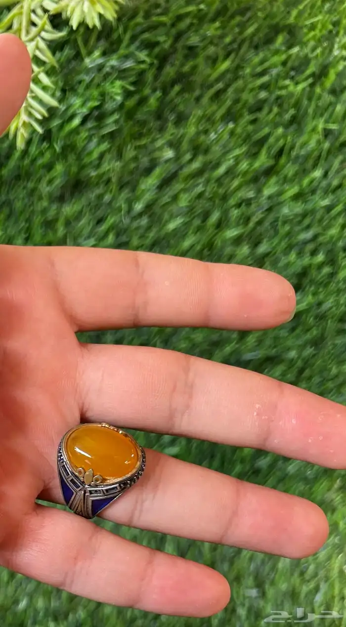 مسباح خاتم فضه سبحه خواتم أحجار كريمة إكسسوارات عقيق يمني 2