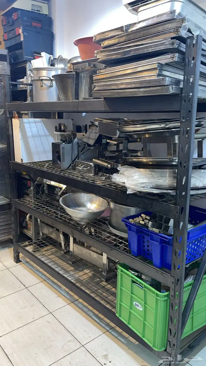 معدات. وادوات مطبخ. اجهزه وطولات واستندات استيل. وثلاجات 6
