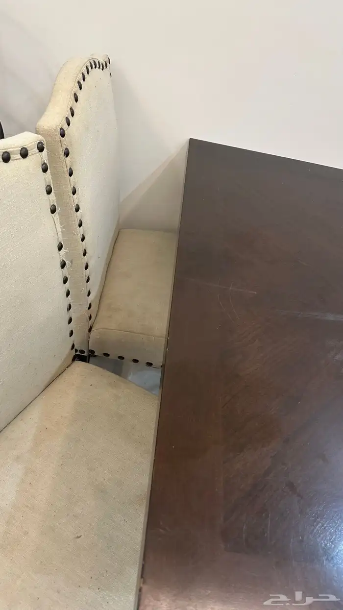 طاولة طعام مع 6 كراسي خشب صنوبر امريكي من امريكا 1