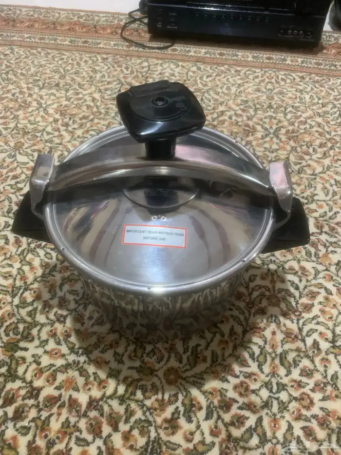 كاتم فرنسي قدر ضغط فرنسي نظيف سب وتيفال ممتازة جدا جدا 6