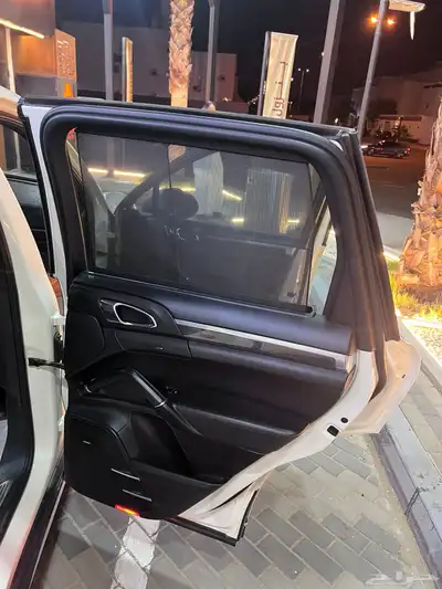 بورش كايين ابيض  داخل اسود بودي بلد نظيف 13