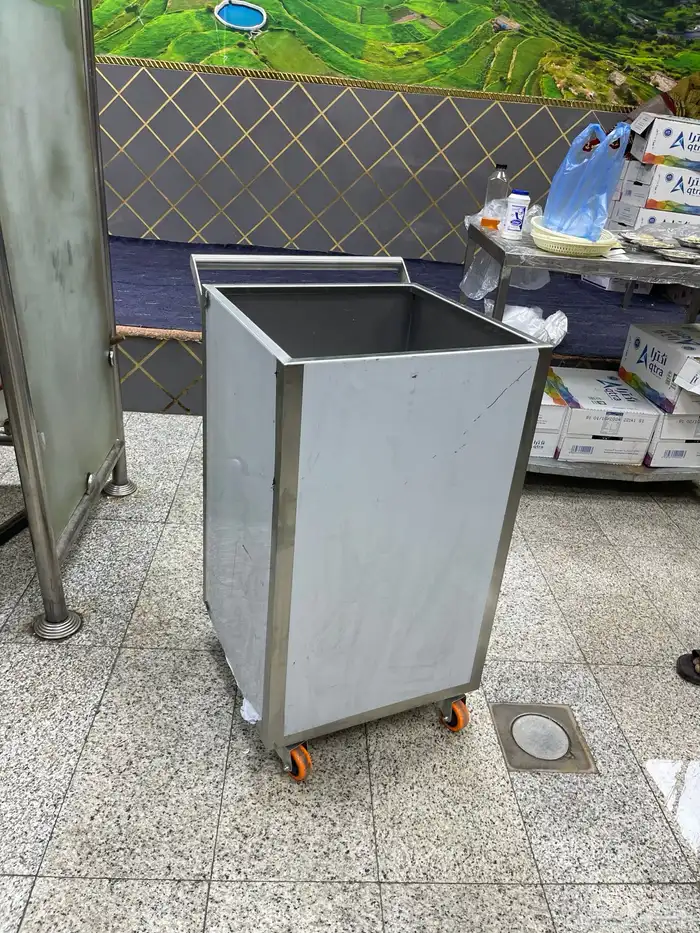 ثلاجة استيل طاولة استيل استاند استيل مدخنة عربية رف استيل 3