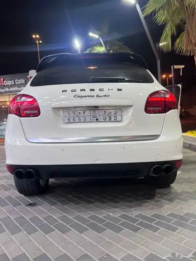 بورش كايين ابيض  داخل اسود بودي بلد نظيف 16