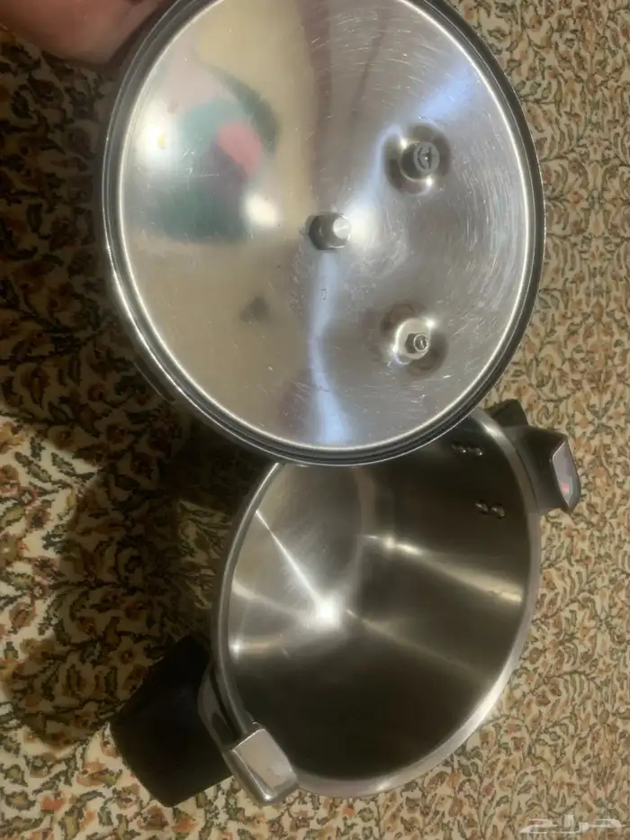 كاتم فرنسي قدر ضغط فرنسي نظيف سب وتيفال ممتازة جدا جدا 4