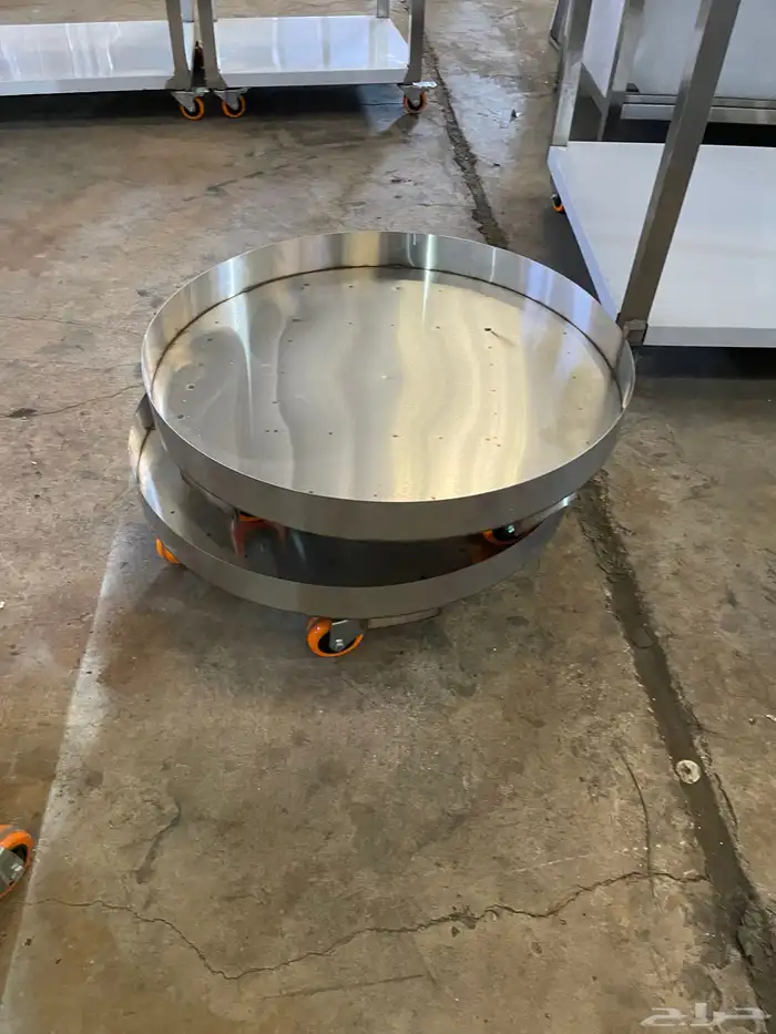 ثلاجة استيل طاولة استيل استاند استيل مدخنة عربية رف استيل 12