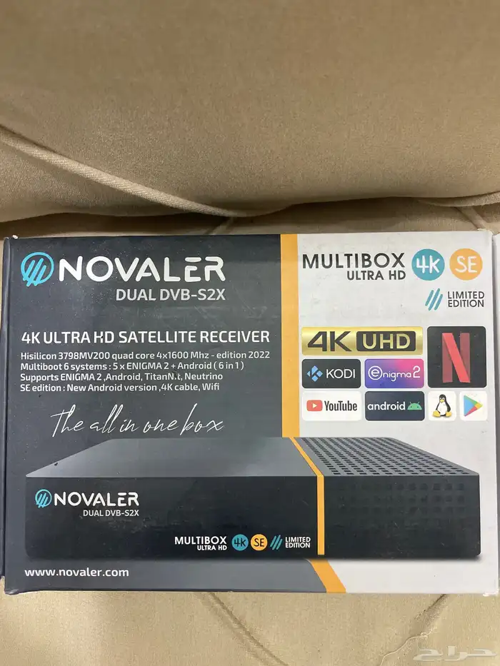 رسيفر نوفالير 4kse 0