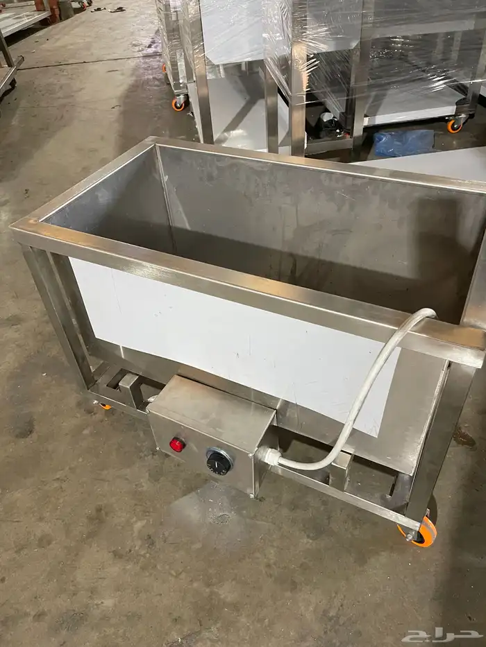 ثلاجة استيل طاولة استيل استاند استيل مدخنة عربية رف استيل 13