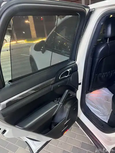 بورش كايين ابيض  داخل اسود بودي بلد نظيف 23
