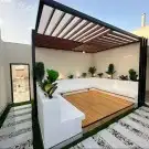 مضلات  سواتر  برجولات   تنسق حدايق ترميم  عوازل 2