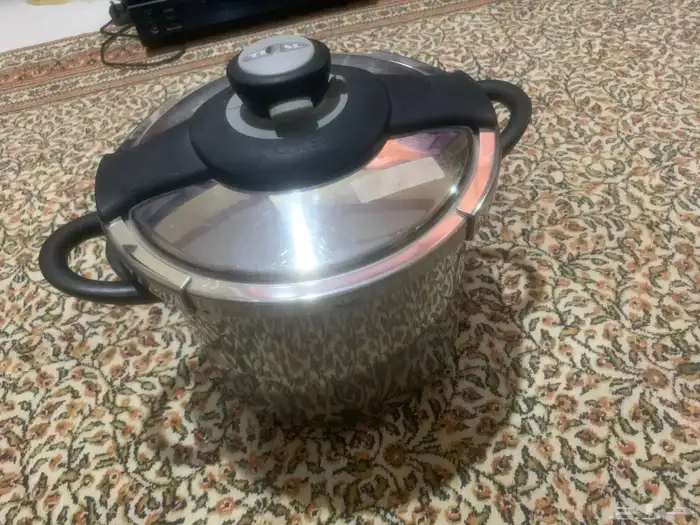 كاتم فرنسي قدر ضغط فرنسي نظيف سب وتيفال ممتازة جدا جدا 1