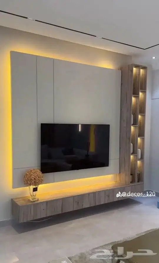 ديكورات منزليه بديل اشيبورد بديل الخشب رخام مرايات رفوف فوم 0