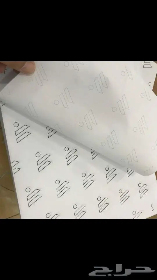 طباعة بكج عبايات كيس بوكس ليبل كروت شكر ستيكر ورق تغليف ليبل 9