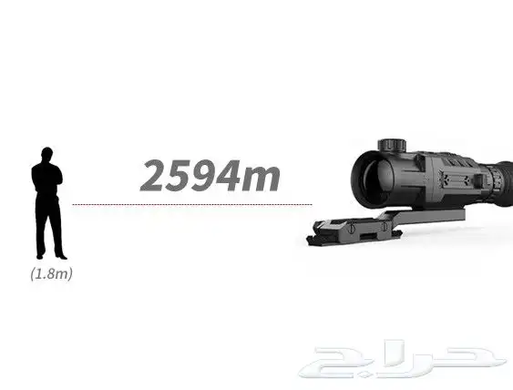 درابيل ليلية حرارية في الليل المظلم كانك في الصباح مدى4 كيلو 12