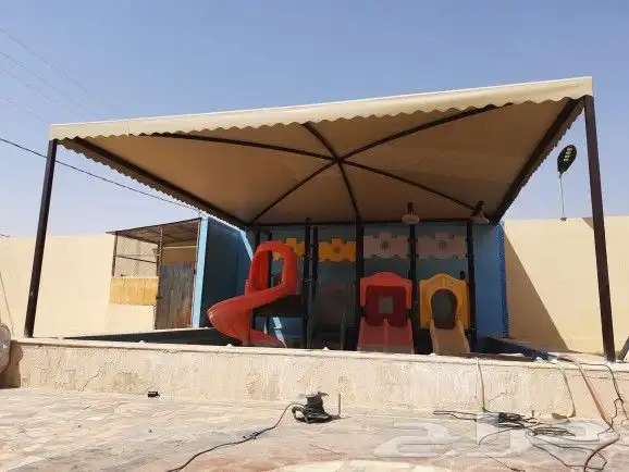 مظلات وسواتر برجولات جلسات بجميع الأشكال 9