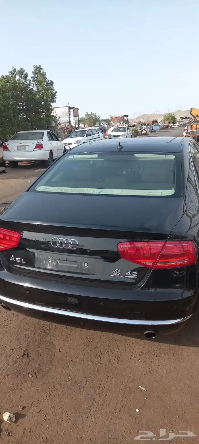 اودي A8 S8 تشليح الحمدانيه 2015 2