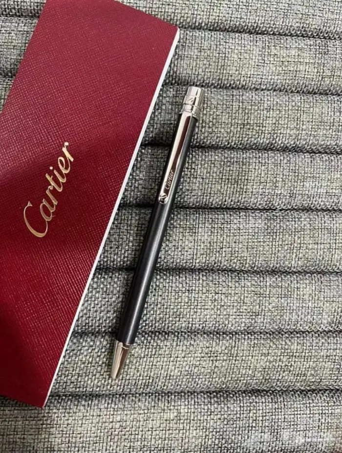 قلم نحيف ماركة كار تير اقلام ماركة كارتييه اصفر اسود ازرق 3