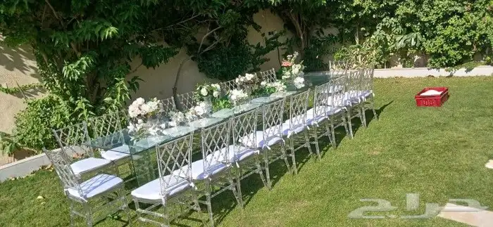 تاجير كراسي طاولات طعام الرياض باسعار مناسبه رقم 0