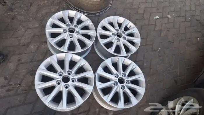 جنوط سياره كامري كروم اصلي وكاله مقاس 16 موديل 2012 2013 0