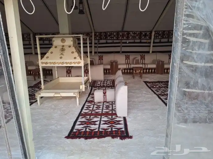 خيام بيض بيوت شعر تجهيز مخيمات 6