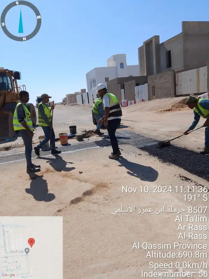 مقاول اسفلت تطوير مخططات اعمال ترابية 3