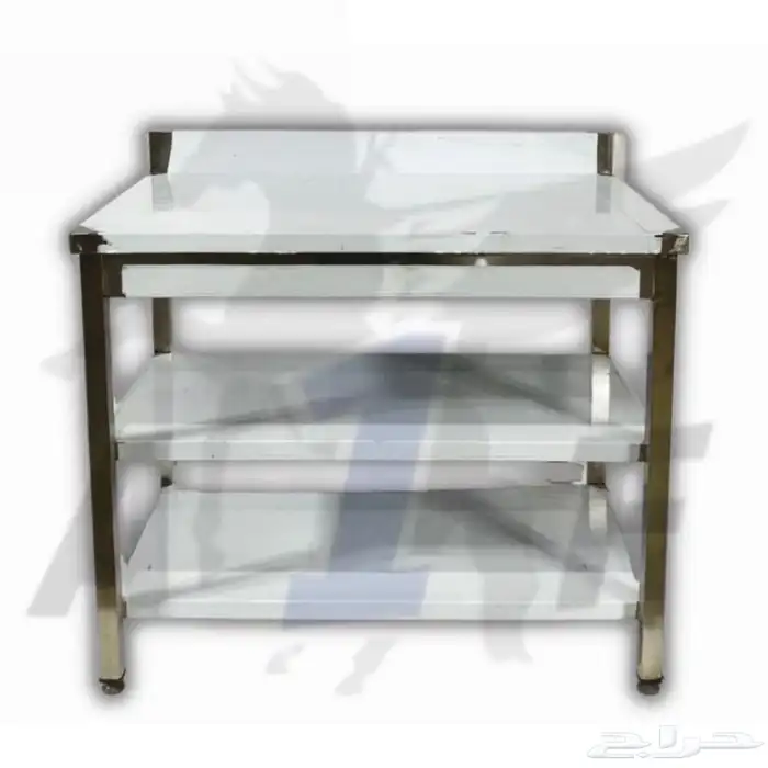 طاولات ستانلس ستيل طاولة ستيل معمل أستيل طاولة تحضير 5