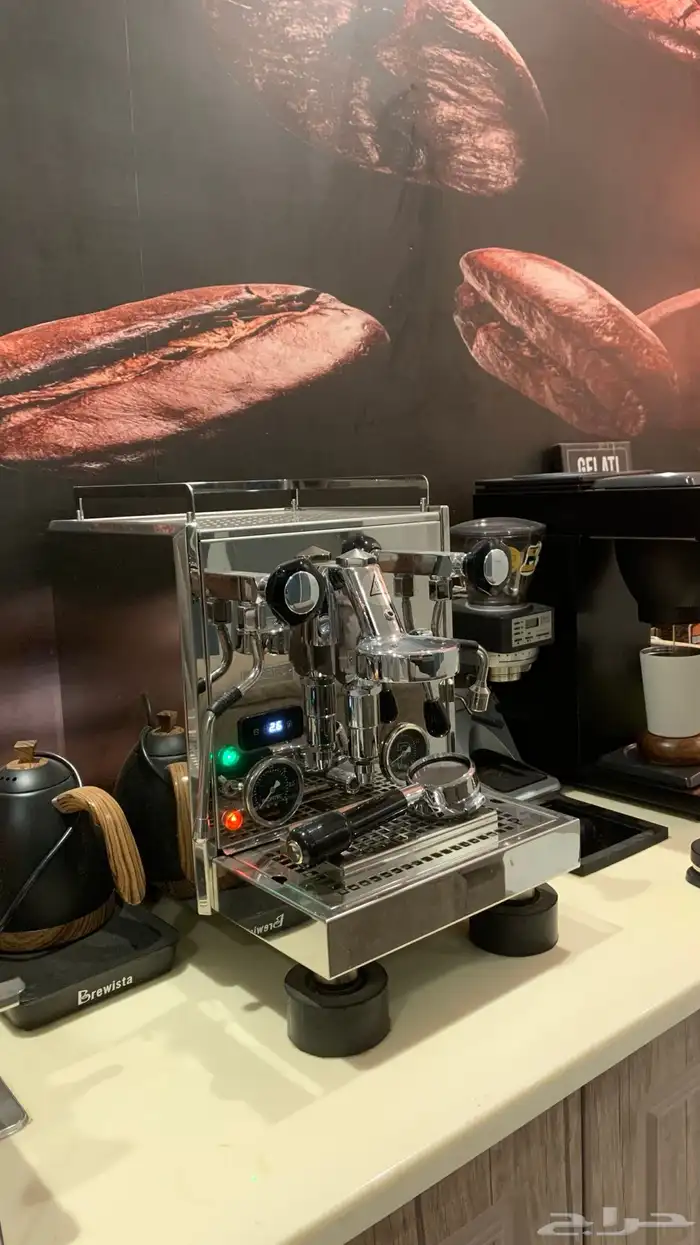 مكينة قهوة بروفتيك 700 وطاحونة براتزا w270 2