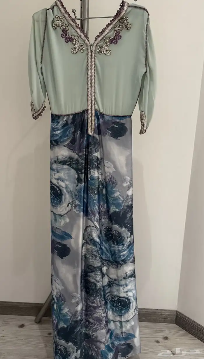 فستان   قفطان مغربي  من براند سلمى بن عمر 4